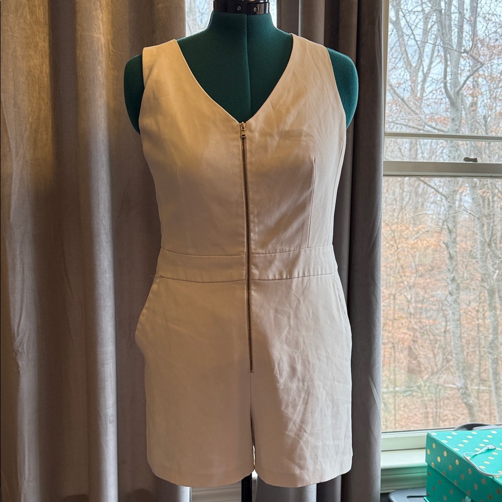 Trina Turk Zip-Up Romper - Size 12